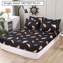 하트 모양의 침구 2인용 침구 침대 시트 매트리스 커버 침구., 스타일 1