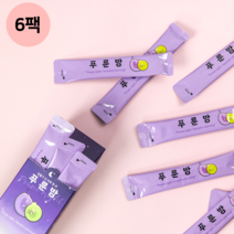 푸룬밤 6팩(60스틱) 푸룬&깔라만시 20g x 60스틱 변비직빵 다이어트식단 디톡스 다이어트간식 변비에좋은음식