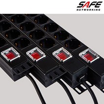 멀티탭 대용량 고용량 안전 콘센트 전기용품 PDU 16A 250V 4000W 선길이 5M, 고용량 멀티탭 PDU 8구 선길이 5M
