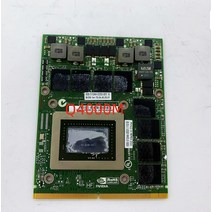 노트북용 쿼드로 N12E-Q3-A1 CN-0HGXY3 Q4000M VGA HGXY3 델 M6600 HP 8760W 8740W 4000m, 한개옵션0