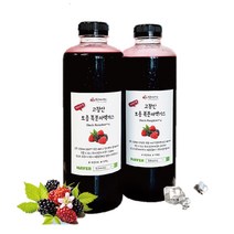 명절전 도착보장 - 고창산 토종 복분자 엑기스 세트(1.2KG병 2병 구성임), 엑기스+블랙1개(2개입)