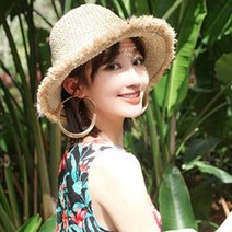 에이치플러스몰 휴가철 패션 벙거지 스타일 파마나햇 밀집모자