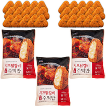한우물 구운 주먹밥 치즈 닭갈비 삼각 주먹밥 100g x 30개 즉석 냉동 볶음밥 영양밥, 치즈 닭갈비 구운주먹밥 10개 x 3봉