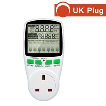 디지털 에너지 미터 kwh ac power meter 전력계 wattage electric eu French us uk au 측정 콘센트 전력 분석기, 협력사, 영국 플러그