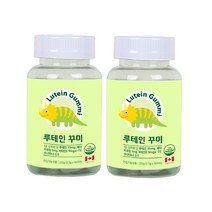 아이클키즈 루테인 구미 젤리 어린이 유아 성장기 눈비타민 영양제 펙틴 90꾸미 2통