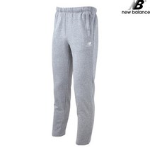 뉴발란스 NBMLA11013-GR 베이직 팬츠 스탠다드 핏 남녀공용 트레이닝 긴바지