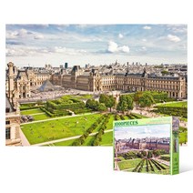 챔버아트 1000피스 직소퍼즐-루브르 박물관의 풍경 (퍼즐/직소퍼즐/퍼즐피스/퍼즐만들기/퍼즐액자/조각퍼즐/피스퍼즐/천피스퍼즐/액자/유아동퍼즐 추천), 1개, 본상품