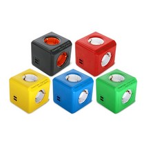파워큐브 멀티탭 오리지널 USB형 그린 C1250GW-개(1개입)
