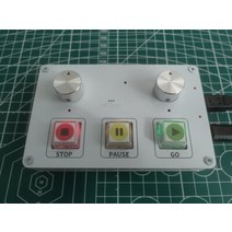비트메이커 런치 노베이션 패드 midi 프로토콜 qlab 전문 성능 미디어 뮤직 비디오 재생 보조 컨트롤러 키보드, 2개 지원