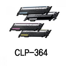 CLP-364 삼성 슈퍼재생토너 4색1세트 잉크토너 토너리, 1개, 406 세트 본상품