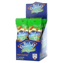 Blue Diamond Almonds Whole Natural 12 Tubes 1.5 oz (43 g) Each, 25 명 온스