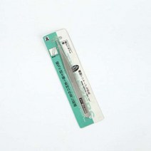 오렌지미싱 핀셋 일자형 굽은형 봉제 양재 오버록 실꿰기 핀셑 재봉틀 미싱, 1개