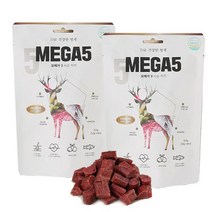 메가파이브 150g x2개 강아지/고양이 오메가3 사슴져키간식, 없음, 사슴