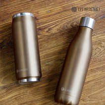 레자티스트 캔잇 보온보냉 스텐 빨대 텀블러, 블랙커런트, 500ml