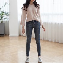 에이브릴진 여성용 슬림스키니_융털기모 BV_8175