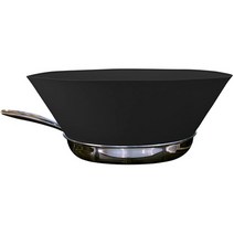 일본직발송 4. Frywall (플라이월) 오일스크린 궁극의 기름튀김 가드 전미 대히트 (M 24cm 블랙) B07FKRQ