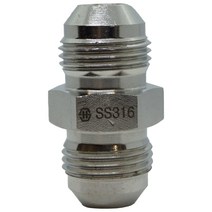 RFS 스테인리스 스틸 JIC 플레어 튜브 피팅 스트레이트 1.9cm(3/4인치) 튜브 OD JIC 수