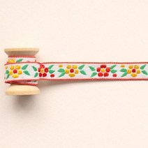 도토리디자인 알프스로즈 에스닉리본 90cm 여성 블라우스