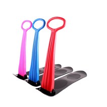 손잡이 눈 썰매 보드 겨울 스노우 어린이 야외 레포츠, 01. 붉은색