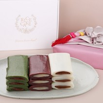 시루조아 우리쌀 굳지않는 앙금절편 3종세트 30개입(화이트 선물세트) 1.8kg, 60g, 30개입