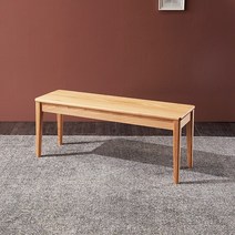 데코룸 오크메종4인테이블 오크식탁 원목식탁 4인식탁, 오크메종벤치(1100)