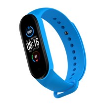 Xiaomi Mi 7 6 5 4 3 팔찌 실리콘 팔찌 손목 스트랩 MiBand 3 4 band5 band6 Smartwatch 액세서리, 07 7_04 For Mi Band 6