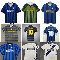 레트로축구유니폼 인터밀란 레트로 홈 어웨이 저지, 2010 인터밀란 홈 긴소매 XL, 1개