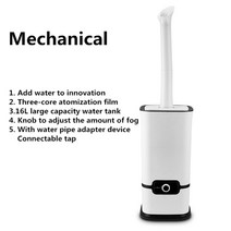 초음파 가습기 미스트 메이커 16l 100-240v 산업용 공기 초음파 가습기 음소거, 기계 버전, 협력사