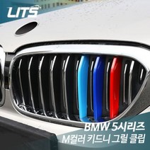 리츠 BMW 5시리즈 G30 삼색 악세사리 튜닝 용품 부품 M컬러 키드니 그릴 클립, 본상품선택