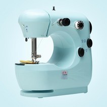 메디하임 미니 재봉틀 가정용 초보 미싱기 수선, 푸른 호수