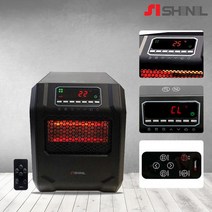 신일 가정용 석영관 히터 SEH-RB190 전기난로 사무실 캠핑 발난로