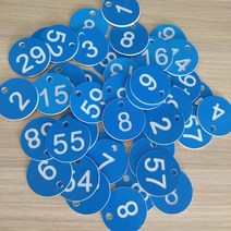 양봉 용품 둥근 번호 레이블 축산 농장 벌집 태그 상자 순차 동물 가축 마커 기호 다, B+10pcs(NO.1-10)