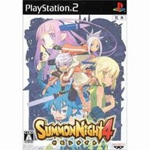 플스2 PS2 서몬나이트4일본판중고게임시디, 서몬나이트4일본판완품