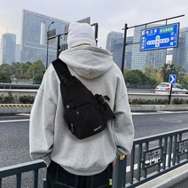 남성 여성 스트릿 패션 캐주얼 슬링백 크로스백 가방