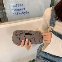 다용도가방 카와이 일본 꽃 여행 화장품 립스틱 보관 가방 귀여운 메이크업 핸드백 여성 지갑 연필 케이스 주최자 파우치 가방