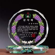 [기념패] 크리스탈명패 명패제작 명패 공장직접 회사 상사 포토패 상패룩 룩판촉물 보라원색, 선택옵션