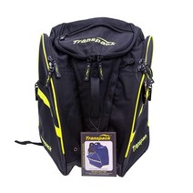 TRANSPACK COMPETITION TRV Blistic Pro 유니 방수 59L 스키스노보드 부츠 헬멧 고글 기어 백팩 가방 블랙 차콜 일렉트릭, Black w/Yellow Electric