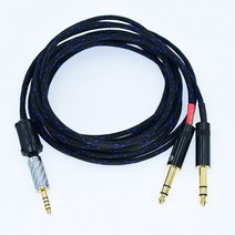 Blance 4.4mm 밸런스드 4.4듀얼 6.35mm trs 잭 6.5사운드 남성, 01 4.4 to 6.35_03 2m