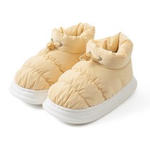 유블리 여성 하이탑 방수 스트링 패딩 슈즈