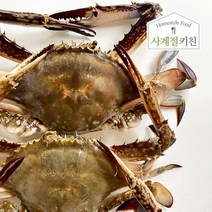 사계절키친 국내산 가을 햇꽃게 숫꽃게 특대 대사이즈 급냉 1kg 2kg 3kg, 1kg(3~4마리)
