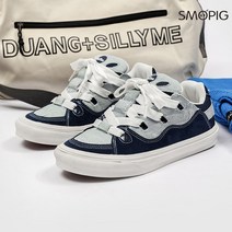 SMOPIG 남성 배색 패션 스니커즈