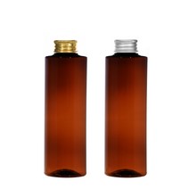 알루미늄캡 120ml 150ml 200ml 250ml 300ml 500ml 어메니티 공병, 1개, 250ml각갈색용기 실버캡