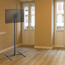 심플 각도 높이조절 소형티비 대형모니터 거치 스탠드 브라켓 15인치~42인치