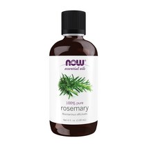 [Now Foods] 나우 푸드 에센셜 오일 100% 퓨어 로즈마리 118 ml Essential Oils 100% Pure Rosemary 4 fl oz, 1개, 118ml