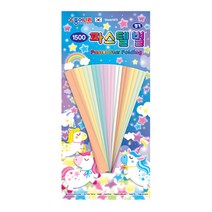 종이나라 1500 파스텔 별접기 1갑