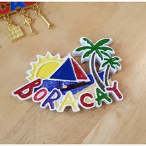 오악사카 방콕 베트남 일본 중국 마그넷 마그네틱 기념품 세계, 나56. 보라카이