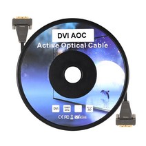 NEXT-5010DAOC DVI 하이브리드 AOC 광케이블 10M 관제실 관공서 TV 모니터 연결