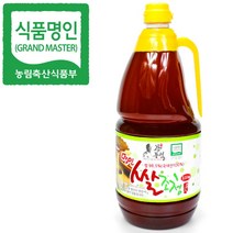 [두레촌] 명인 쌀조청 2.5kg/조청 식품명인 강봉석/물엿 쌀엿/가정용 식당용, 상세 설명 참조