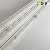 폼나라 꾸미몰딩 CM-02 액자형 폼몰딩 3단분리형 DIY 마감, 옹이아이보리, 1매