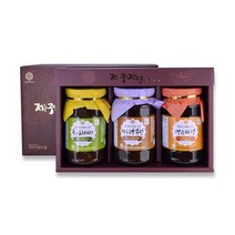 제주직송 목엔도라지청/제주더덕청/댕유자청 550g 청 1호 5호 선물세트, 목엔도라지청